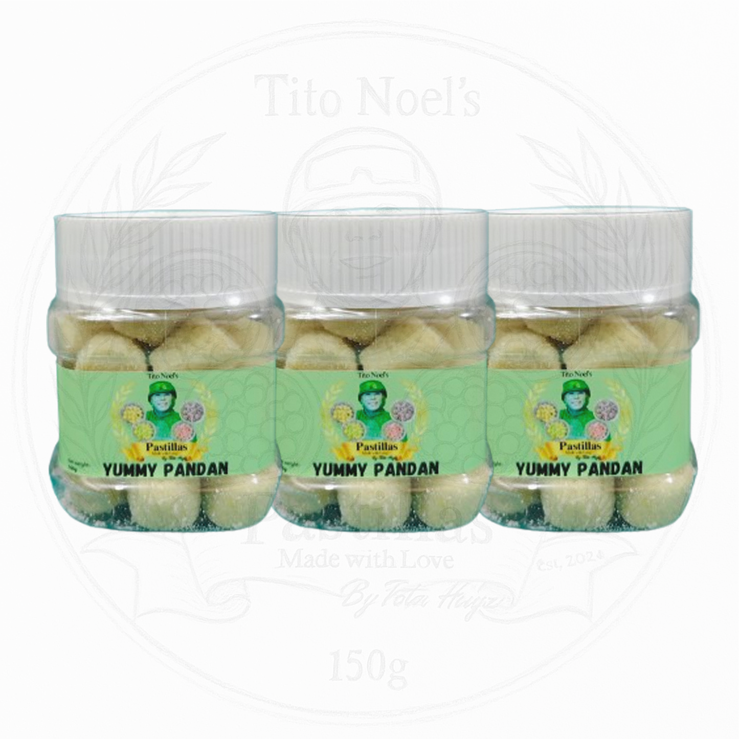 Triple Yummy Pandan 300g